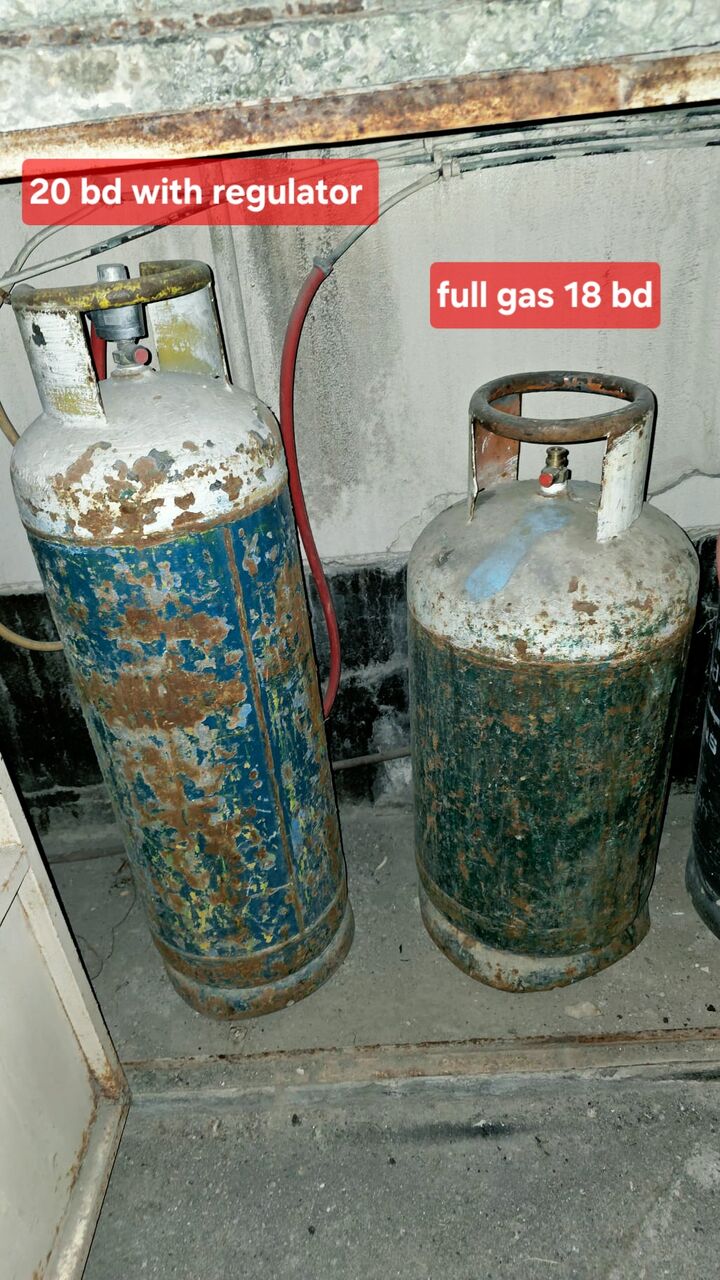 Manama, Household Items, BHD 18,  Faisel Gas Full 18 Bd With Regulator 20 Msg 3670 8372 Wts Ap No Call
