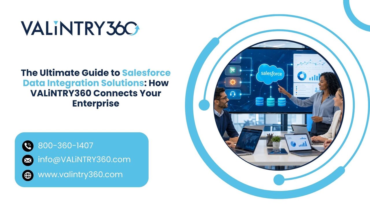 New York, Software Development, The Ultimate Guide To Salesforce Data Integration Solutions: How VALiNTRY360 Connects Your