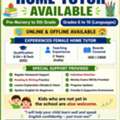 Home Tuition (Offline & Online) For Pre-Nursery To 5th Grade&ndash;All Subjects-Al Qazaz, Dammam