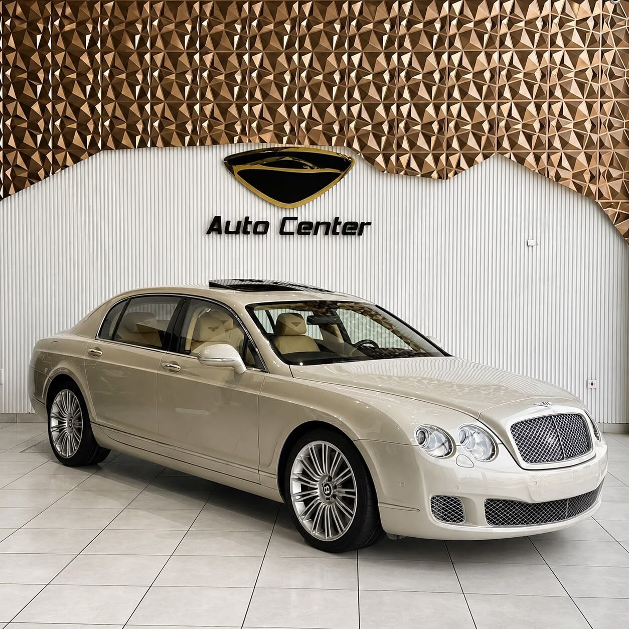 Riffa, Vehicles, Cars & Trucks , BHD 10900,  BENTLEY FLYING SPUR 2011 BEIGE,  2011,  Automatic,  75000 KM,  BENTLEY FLYING SPUR