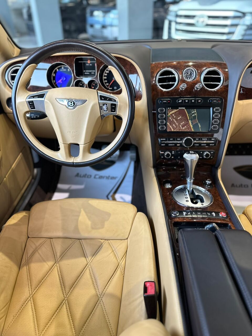 Riffa, Vehicles, Cars & Trucks , BHD 10900,  BENTLEY FLYING SPUR 2011 BEIGE,  2011,  Automatic,  75000 KM,  BENTLEY FLYING SPUR