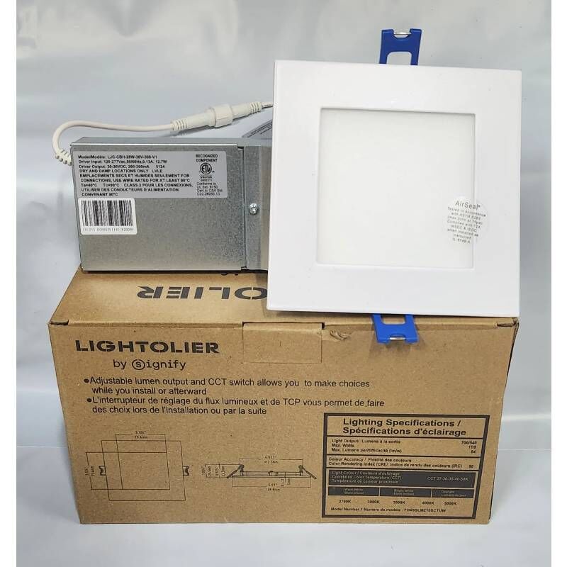 New York, Electronics, USD 21,  Slim Wafer Light | Philips Lightolier LED Downlight