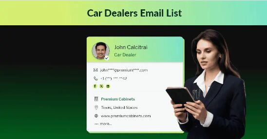 Paris, Business, Sell More To Car Dealers With Verified Contacts