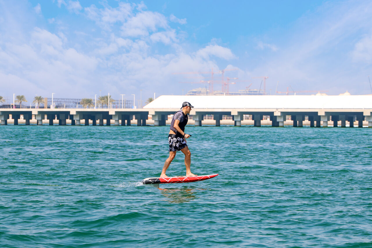 Dubai, Travel, Hydrofoil Board In Dubai | Sea Life Watersports Dubai