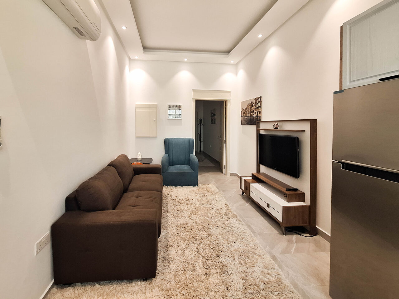 Al Seef, Apartments, Flats, Houses & Villas, BHD 250/month,  Furnished,  1 BR,  For Rent Fully Furnished  Apartment In Karbabad Area Including Ewa
