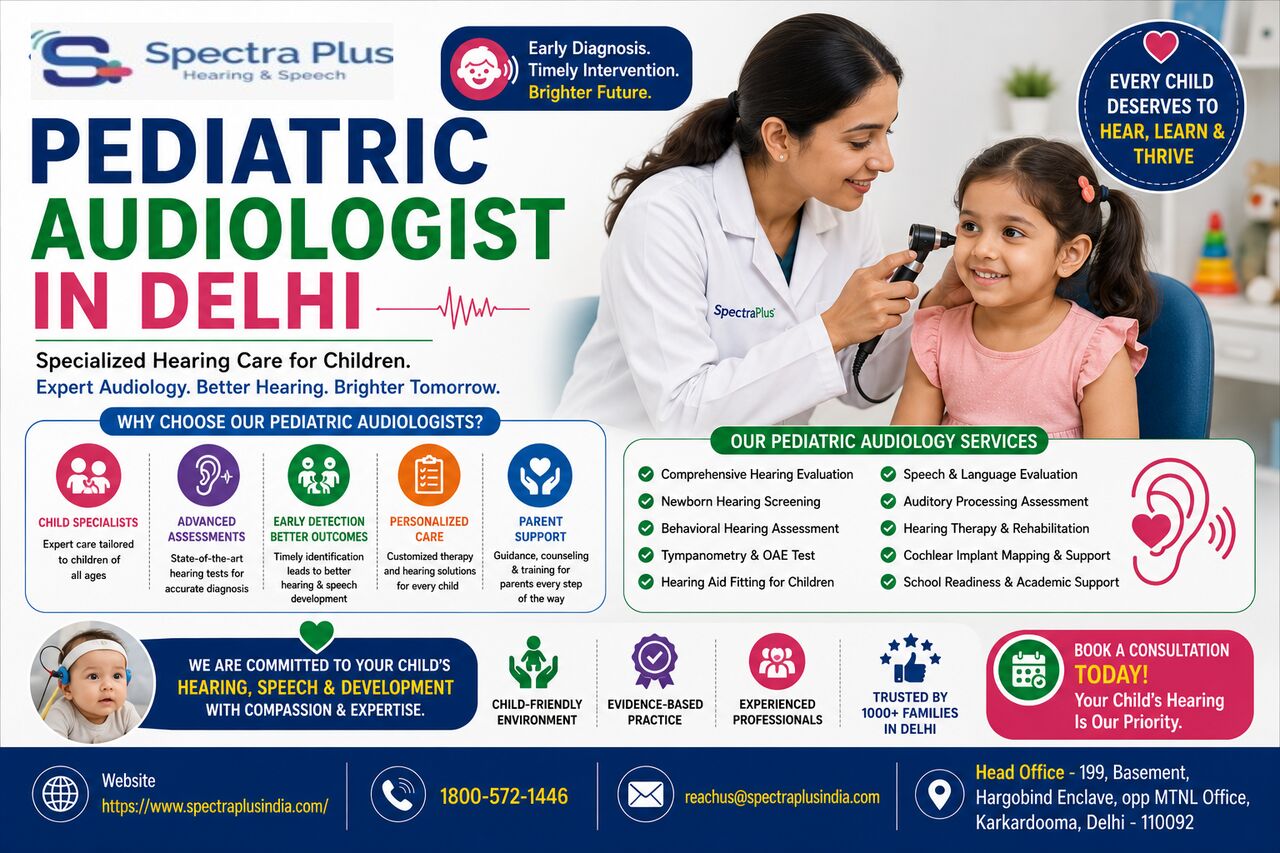 New Delhi, Marketing, Pediatric Audiologist In Delhi