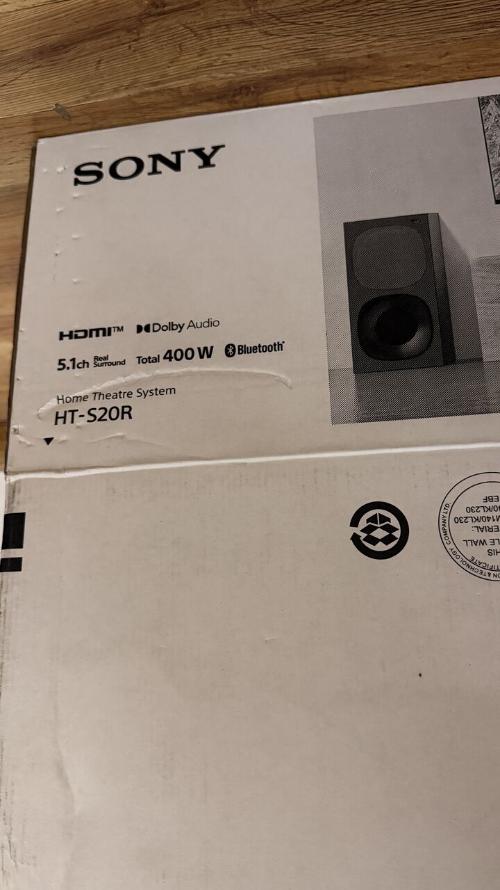Riyadh, Electronics, SAR 550,  Sony Home Theater 5.1 Sound Bar