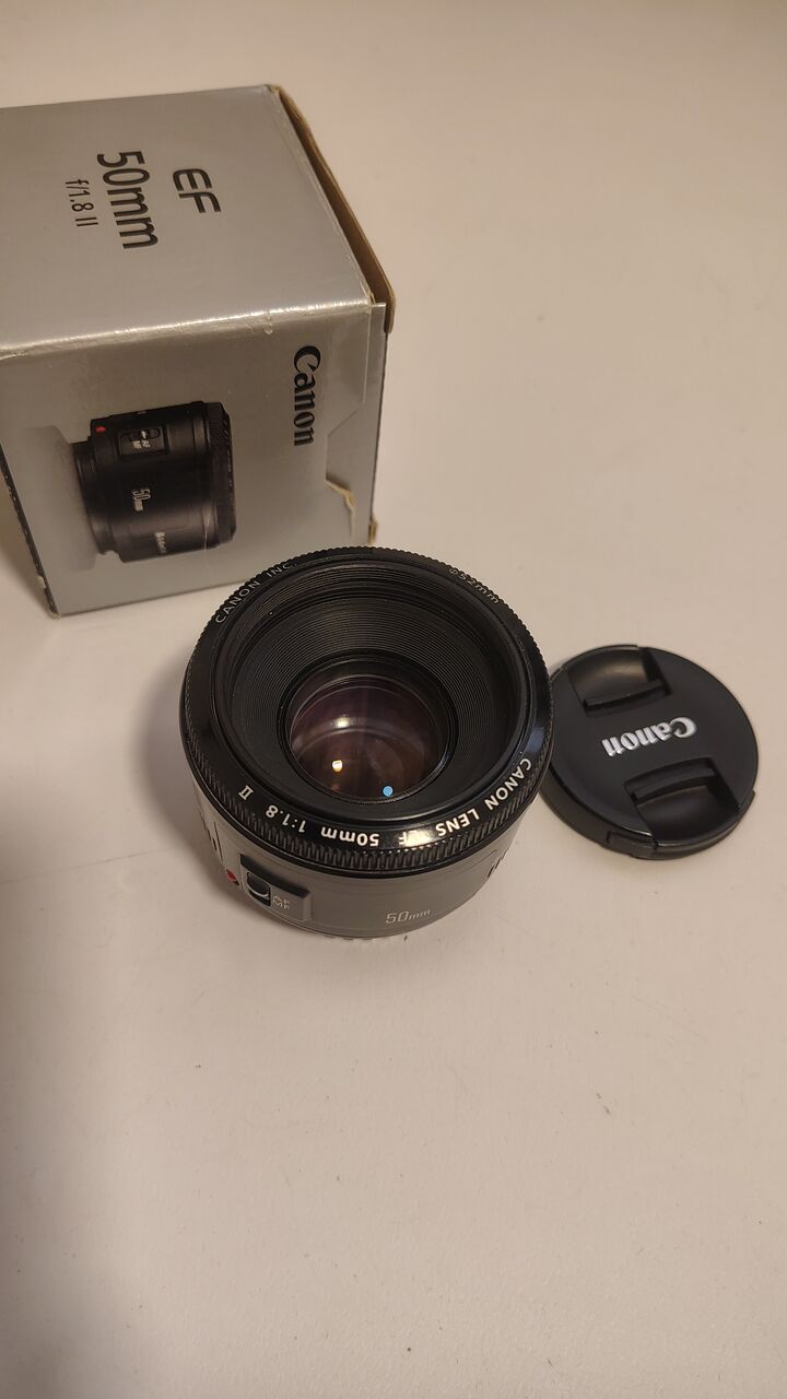 Riyadh, Electronics, SAR 430,  Canon EF 50MM F/1.8 II Lens For Canon Digital SLR Cameras For Sale