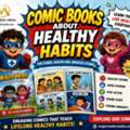 Comic Books About Healthy Habits For Kids