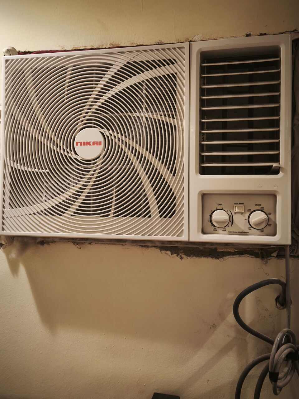 Riyadh, Air Conditioners, SAR 700,  Nikai Window AC, Original Mint Condition Only 2 Years Old