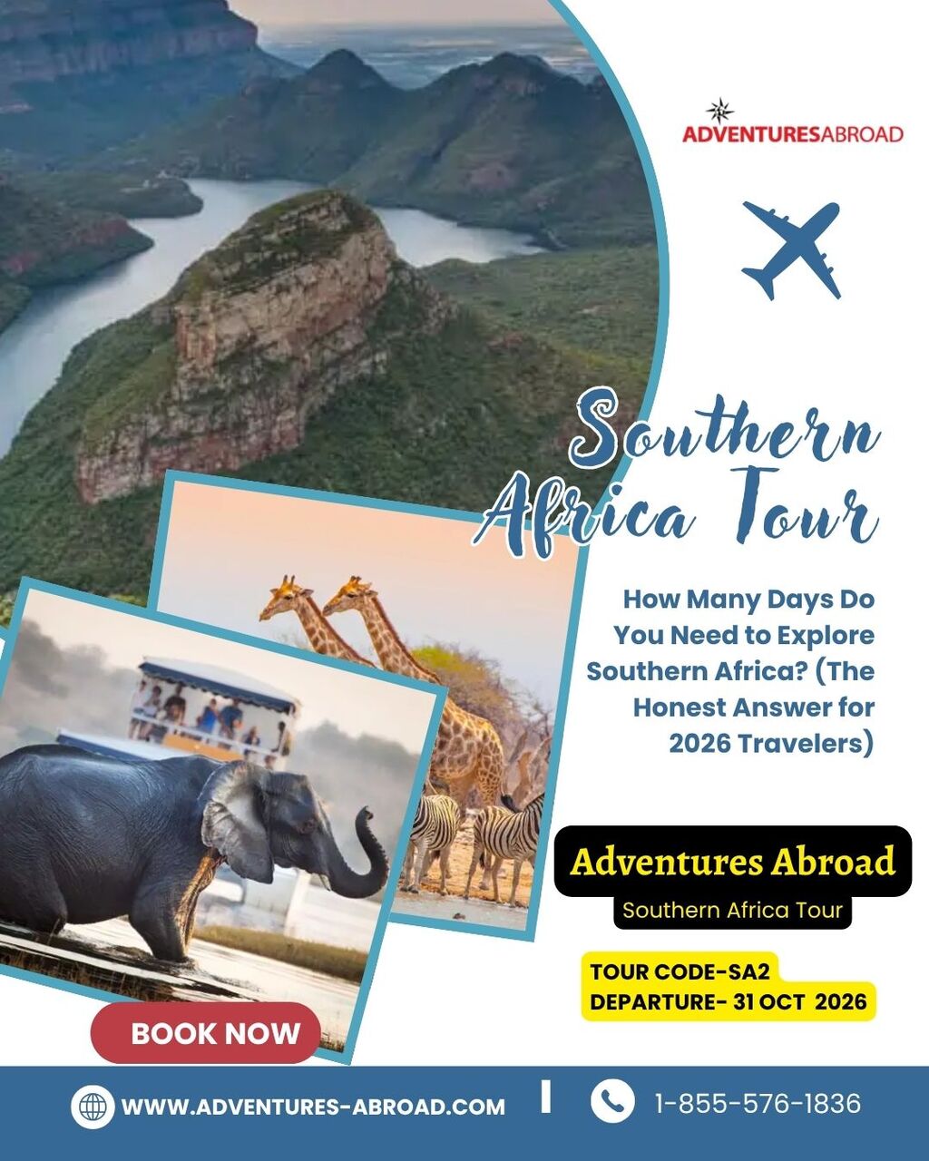 Toronto, Travel, 🦁 TOUR — SOUTHERN AFRICA | 18 DAYS | TOUR CODE SA2