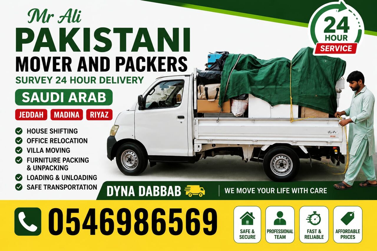 Jeddah, Relocation, Ali MOVERS & PACKERS – JEDDAH  House • Office • Villa Shifting  ✅ Packing & Un