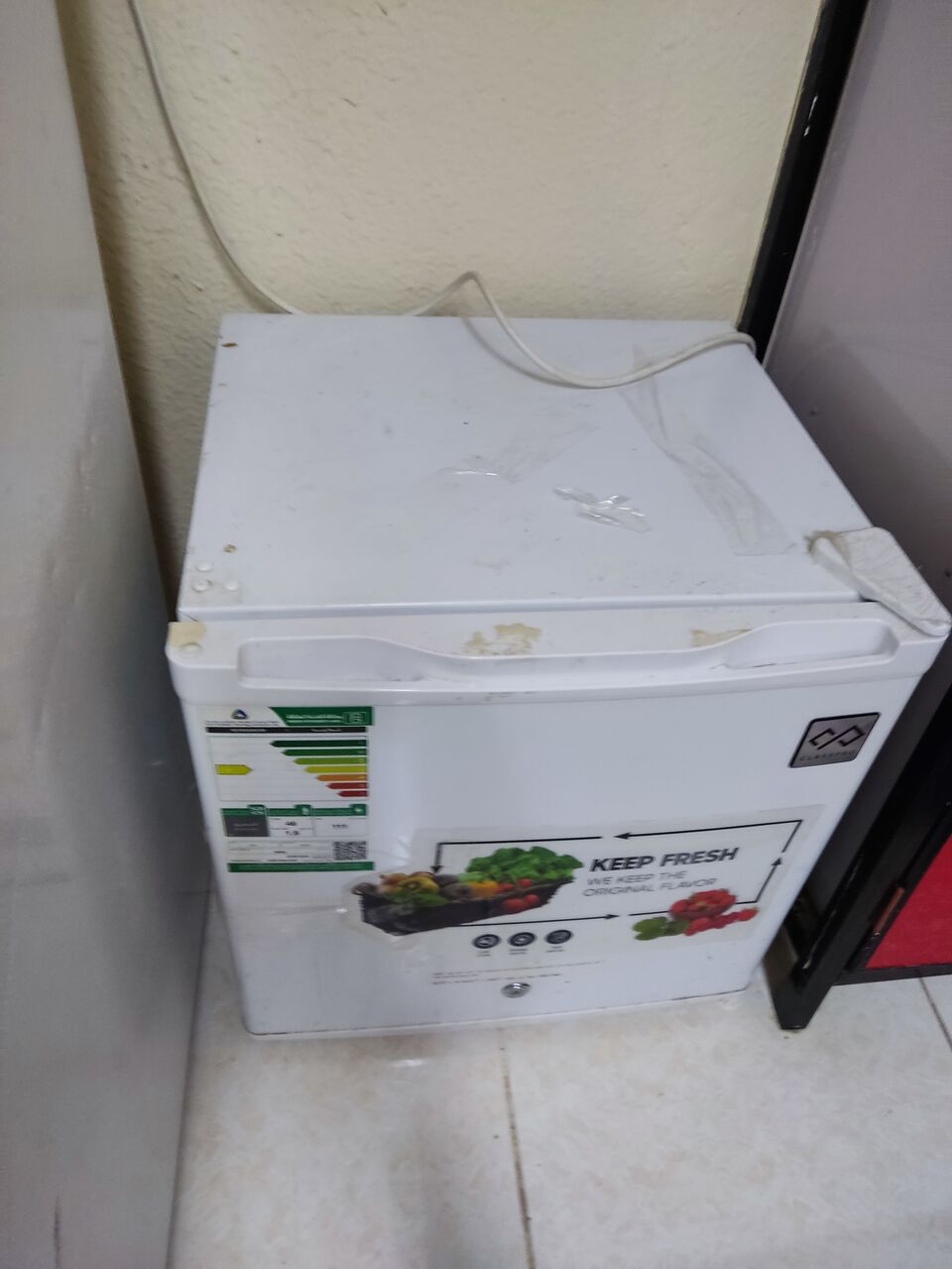 Olaya, Appliances, SAR 550,  Zerowatt Horizontal Refrigerator + ClassPro 46L Mini Refrigerator.