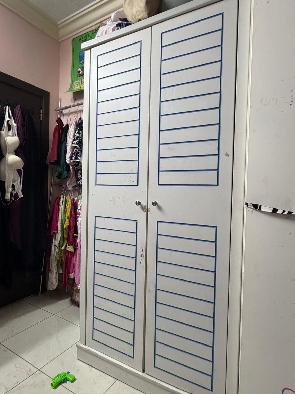Riyadh, Household Items, SAR 100,  Clourful Wardrobe Kids And Study Table