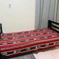 SAR 230,  Single Wooden Bed With Mattress &ndash; Excellent Condition