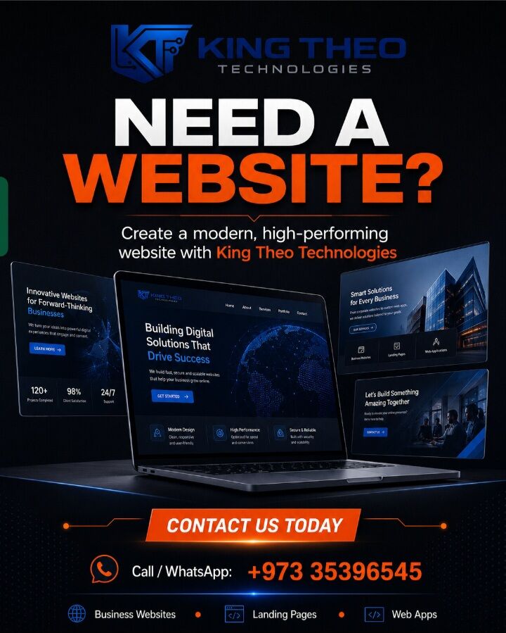 Manama, Web Design & Development, Modern Website And Mobile App Design