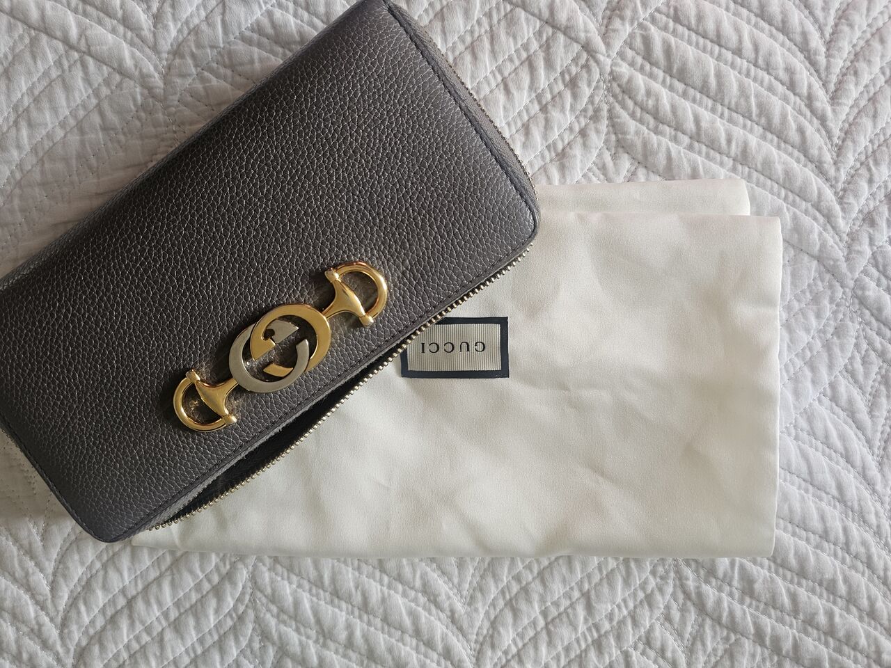 Hamala, Clothing & Accessories, BHD 70,  Gucci Zumi Zip Around Wallet - Leather