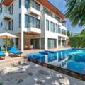 THB 289998,  200 Sq. Feet,  Pool Villa For Rent, Luxury Mansion, 3 Floors, 6 Bedrooms, Rama 9 Motorway, Near Stamford