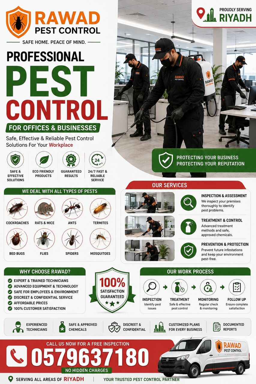 Riyadh, Pest Control, 🔥🛡️ Pest Control Expert | Protecting Your Property, Preserving Your Reputation 🛡️🔥