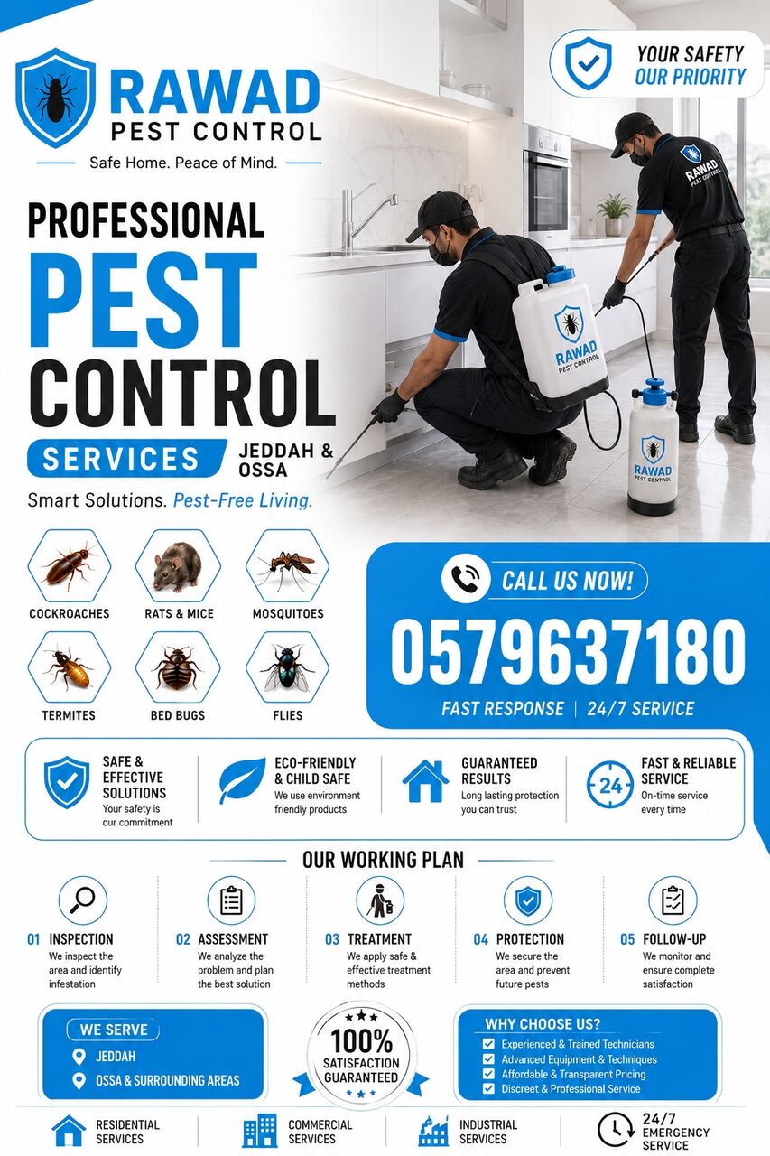 King Abdullah Financial District, Pest Control, 💎🏆🐜 Premium Pest Management & Environmental Safety Specialist 🌿🛡️✨