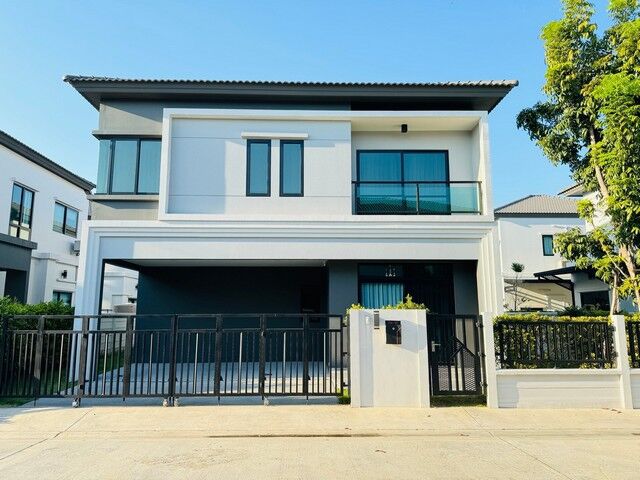 Bangkok, Real Estate For Sale, THB 7010000,  4 BR,  52 Sq. Feet,  Single House For Sale, Grand Britannia Wongwaen-Ramintra Project. Kanchanaphisek Road