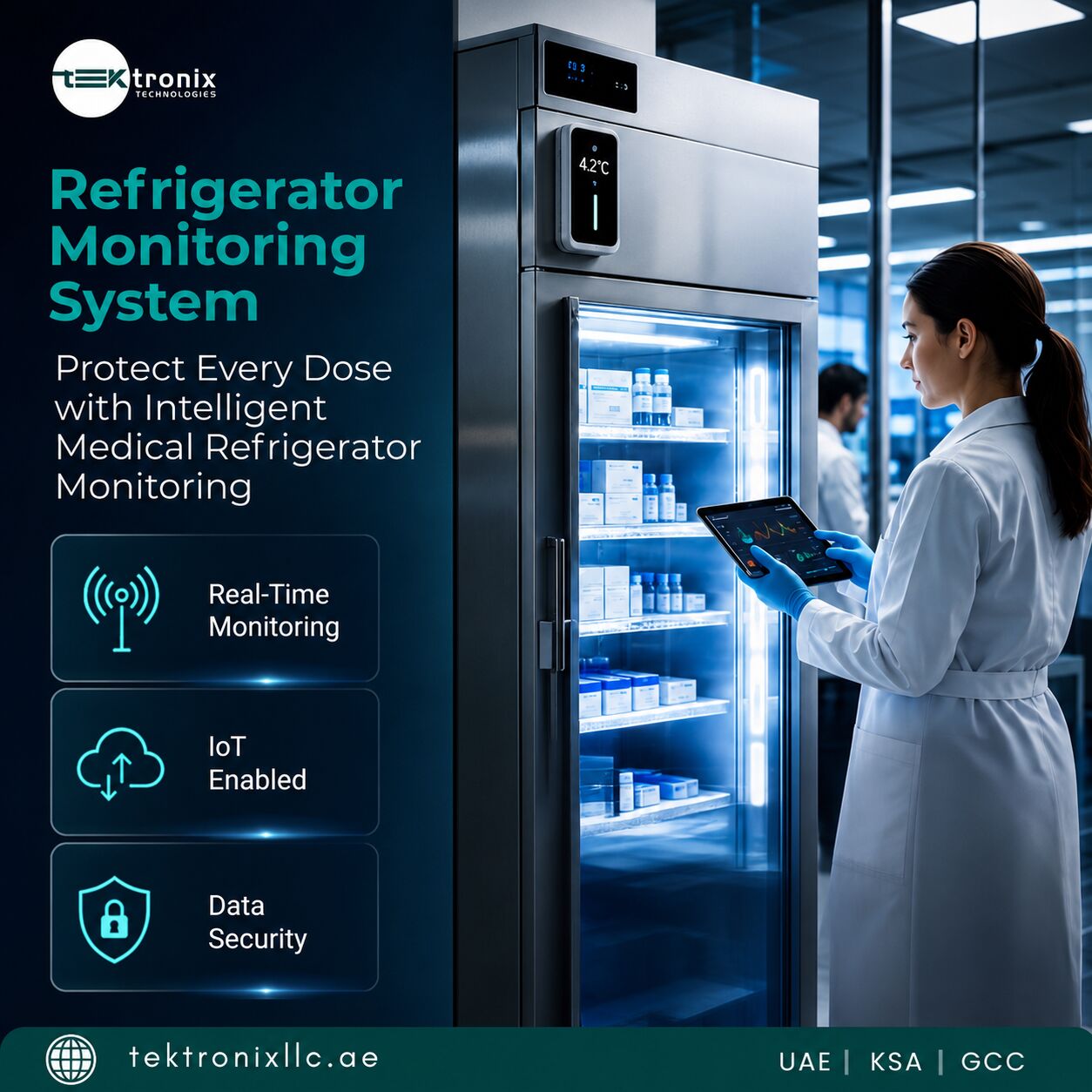 Dubai, Technical, Medical Refrigerator Temperature Monitoring In UAE