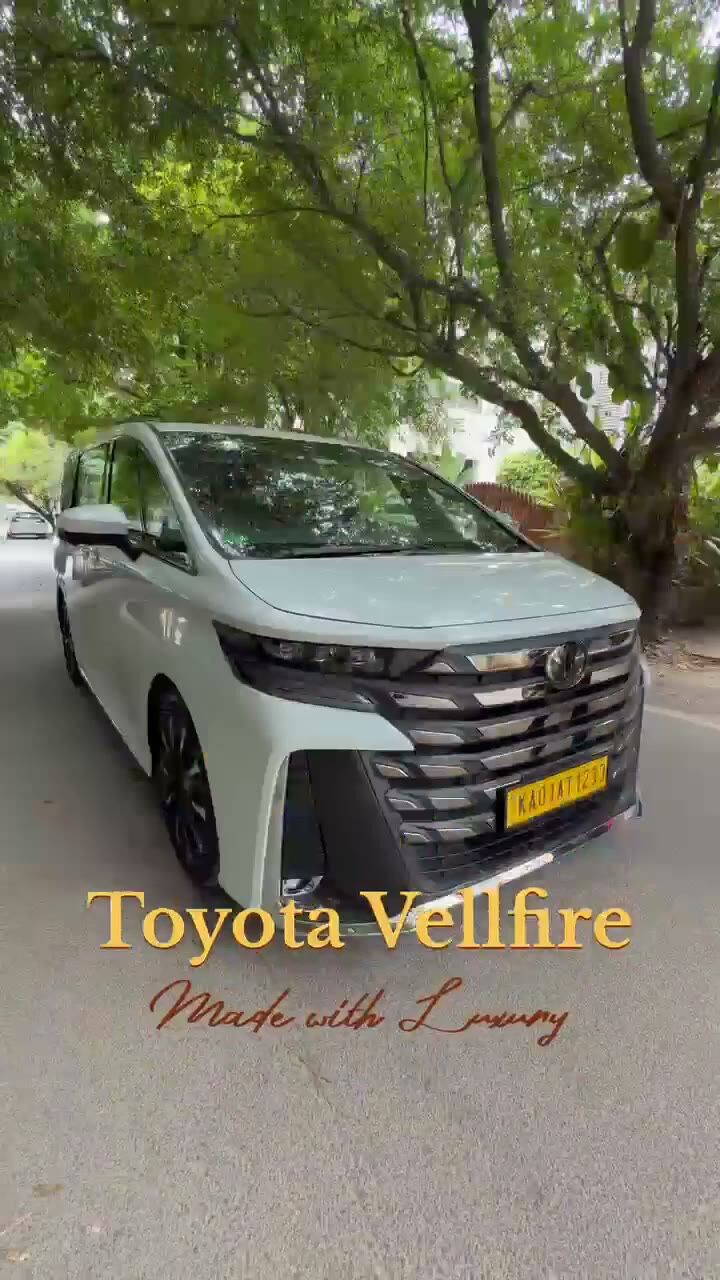 Bangalore, Automotive, 🚘 TOYOTA VELLFIRE – LUXURY CAR RENTAL IN BANGALORE