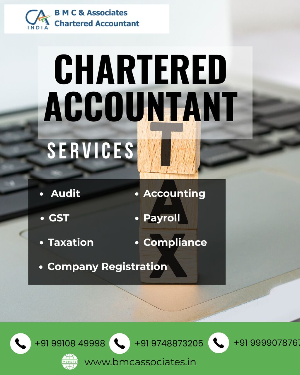 Gurgaon, Accounting, Complete Financial Solutions By Trusted Chartered Accountant Firms In Gurgaon | BMC Associ