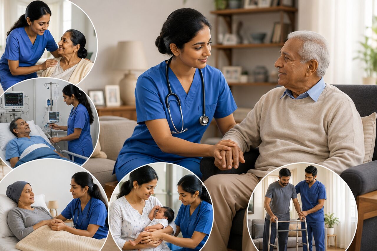 Mumbai, Health, Home Nursing Services