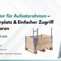 Distanzhalter Für Aufsatzrahmen &ndash; Mehr Lagerplatz & Einfacher Zugriff Auf Ihre Waren