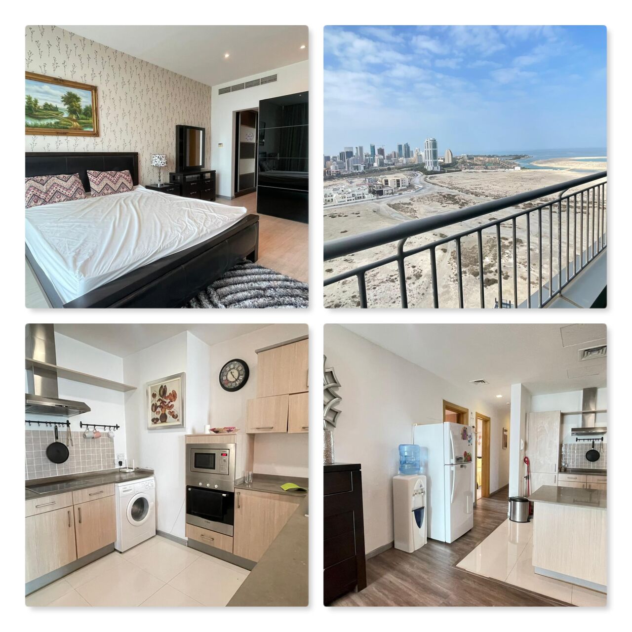 Al Seef, Apartments, Flats, Houses & Villas, BHD 650/month,  Furnished,  3 BR,  Apartment For Rent In Seef &ndash; Sea View
