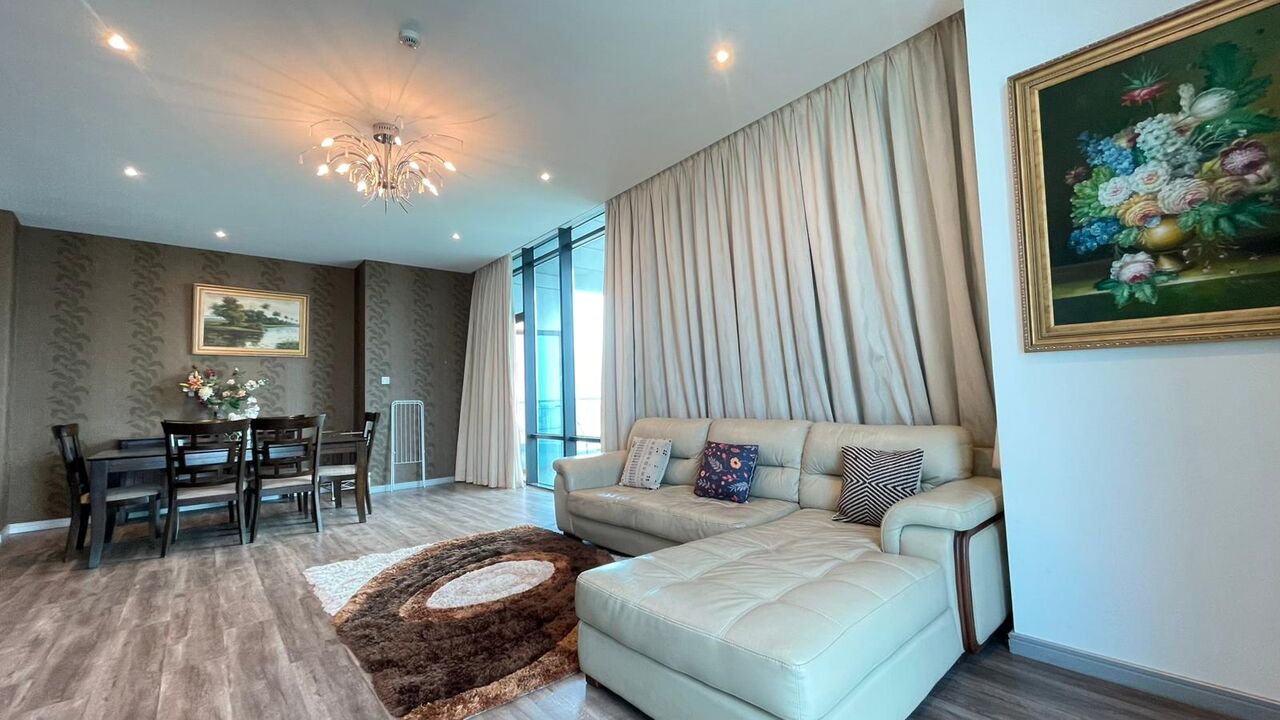 Al Seef, Apartments, Flats, Houses & Villas, BHD 650/month,  Furnished,  3 BR,  Apartment For Rent In Seef &ndash; Sea View