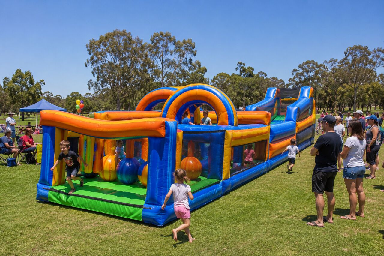 Sydney, Equipment Rental, Epic Inflatable Obstacle Course Hire In Warwick &ndash; Fun For Every Event