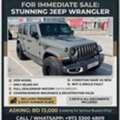 BHD 13000,  Jeep Wrangler,  2019,  Automatic,  65000 KM,