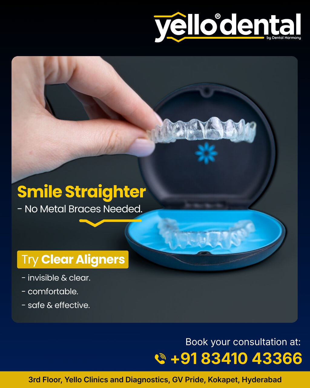 Hyderabad, Dental, Root Canal Treatment In  Kokapet