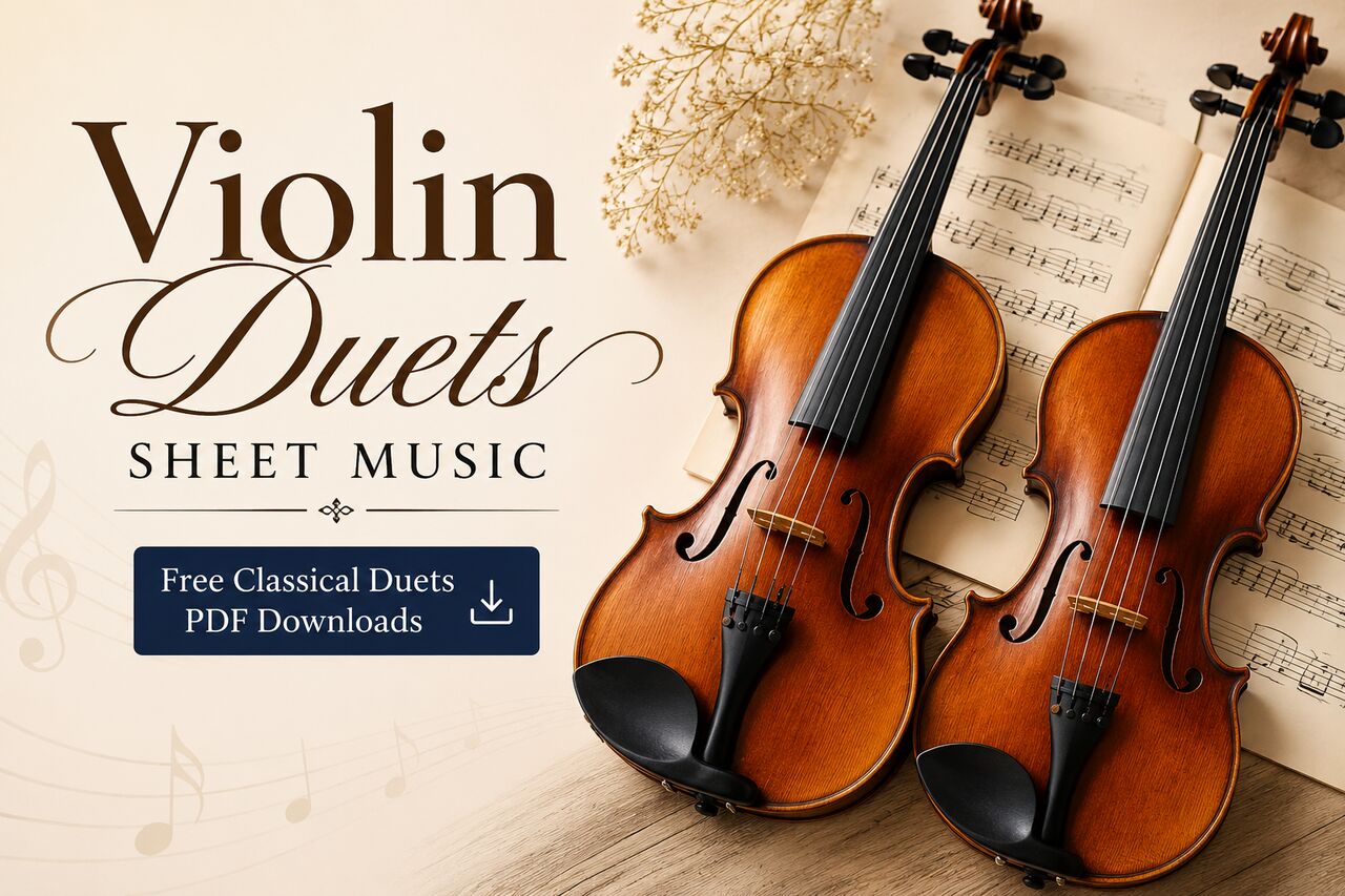 New York, Musical Instruments, Violin Duets Sheet Music | Free Classical Duets PDF Downloads