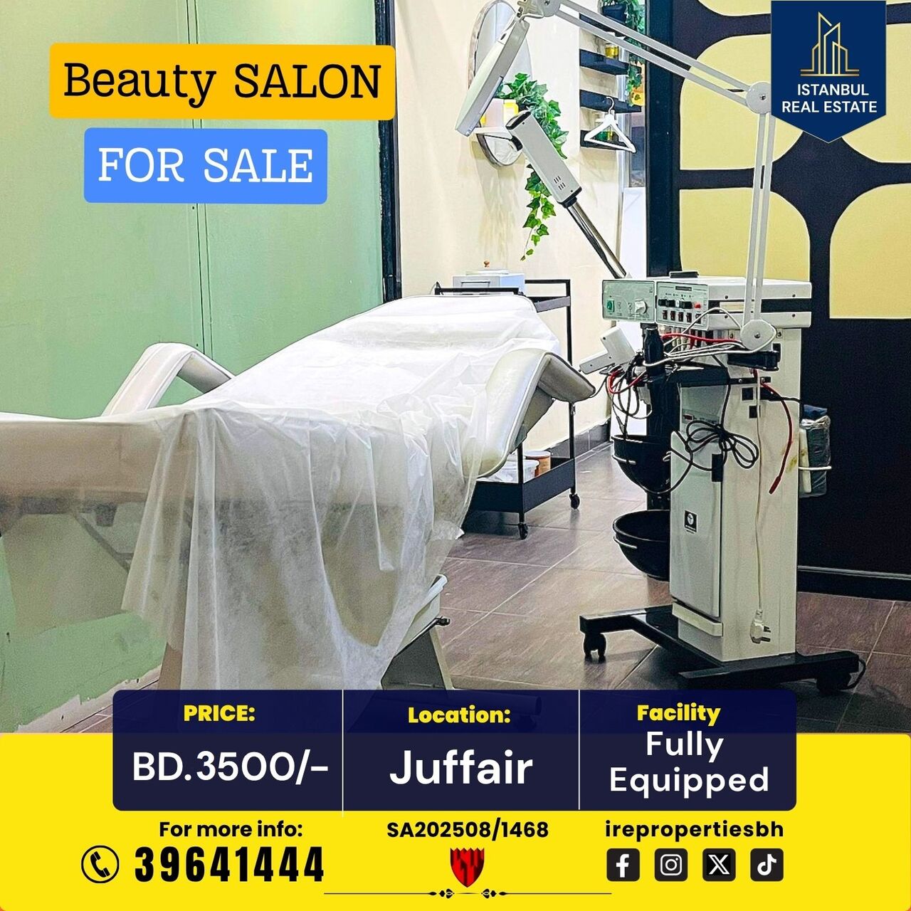 Juffair, Shops, BHD 3500,  60 Sq. Meter,  Fully Equipped Ladies