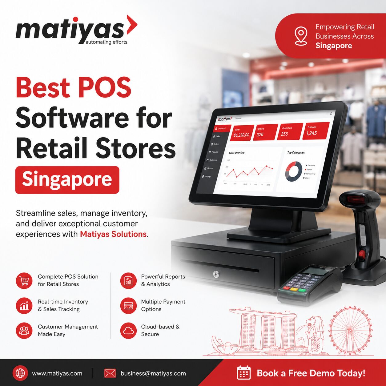 Singapore, Software, SGD 1,  Best POS Software For Retail Stores Singapore | Matiyas Solutions