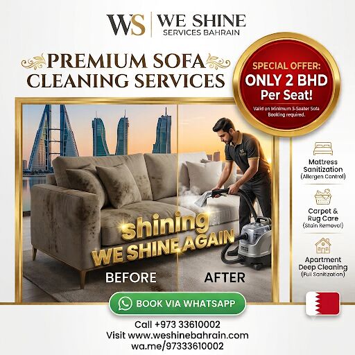 Janabiya, Cleaning, Professional Sofa & Deep Cleaning Services In Janabiya - Special Offer!
