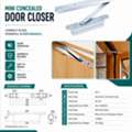 Mini Concealed Door Closer
