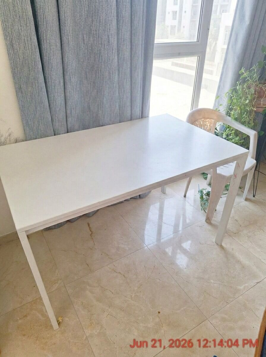 Manama, Furniture, BHD 20,  Ikea Dining Table Wood  And Steel
