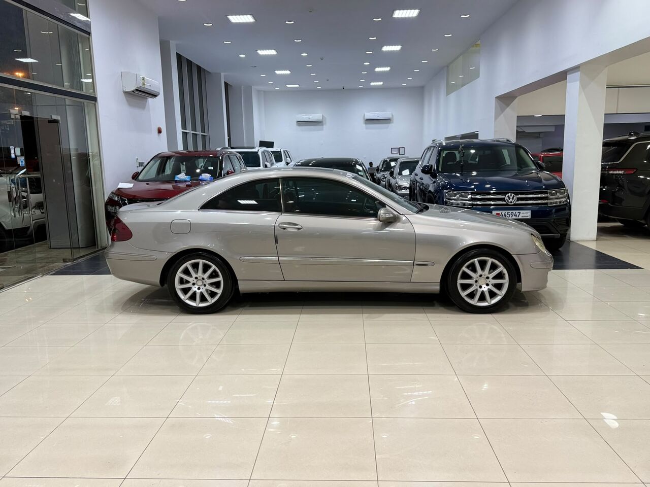 Manama, Vehicles, Cars & Trucks , BHD 1750,  Mercedes Benz CLK-280,  2008,  Automatic,  178300 KM,   /  (Silver)