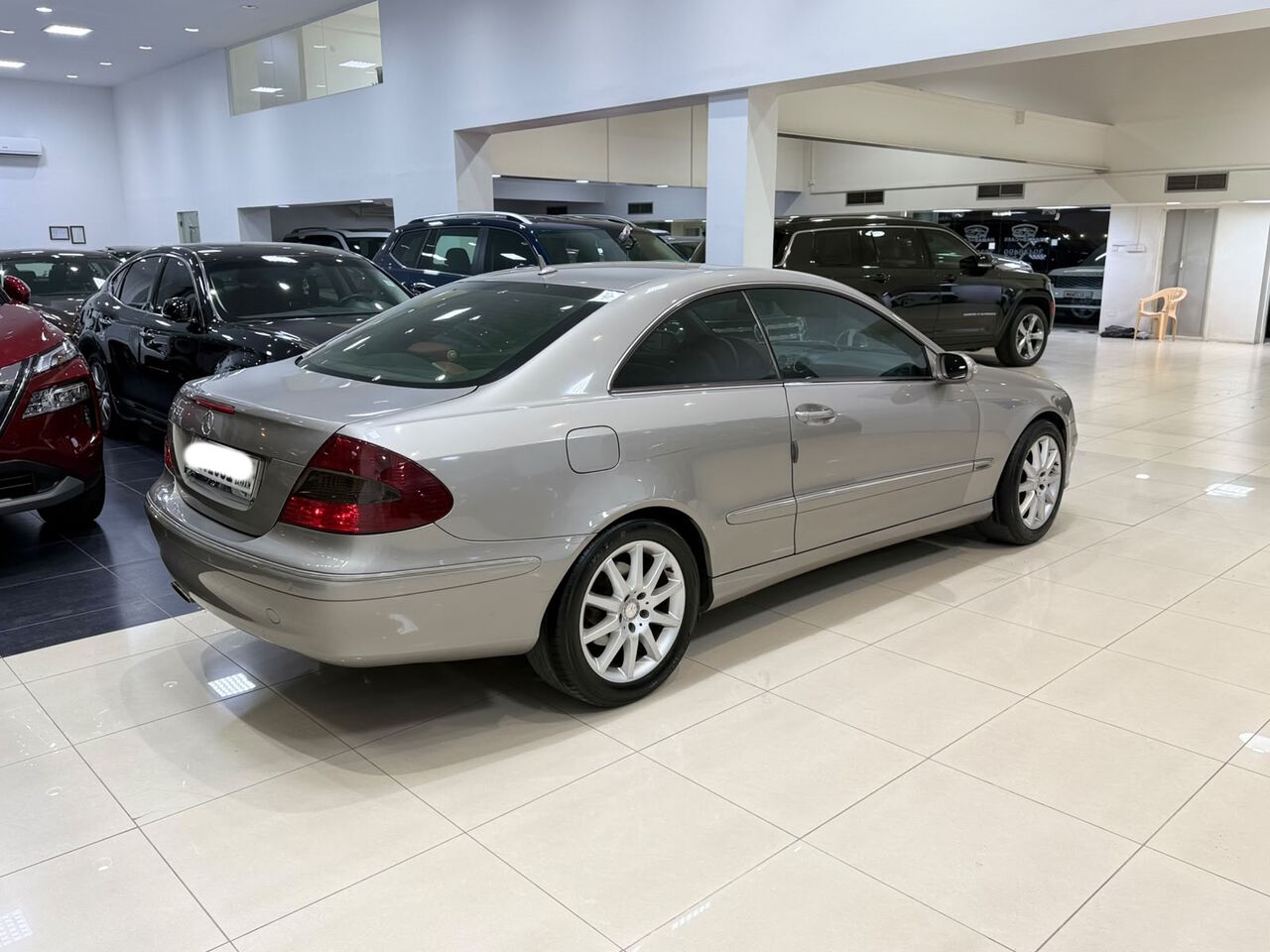 Manama, Vehicles, Cars & Trucks , BHD 1750,  Mercedes Benz CLK-280,  2008,  Automatic,  178300 KM,   /  (Silver)