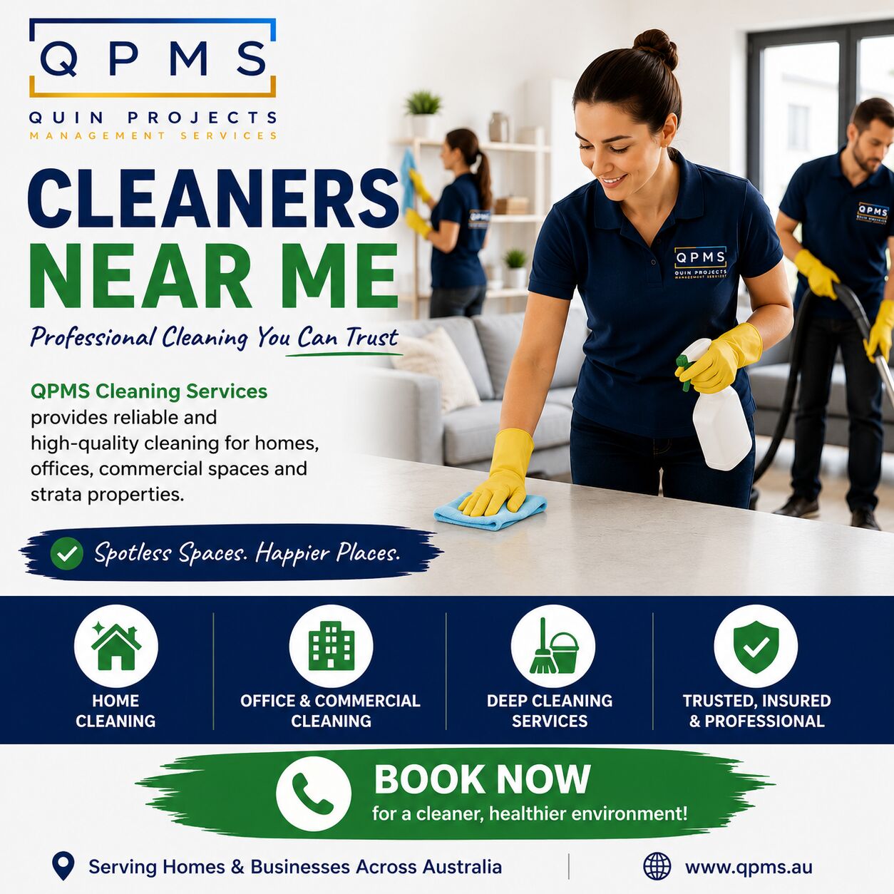 Sydney, Cleaning, Top Cleaners Near Me For Quality Cleaning | QPMS Cleaning Services