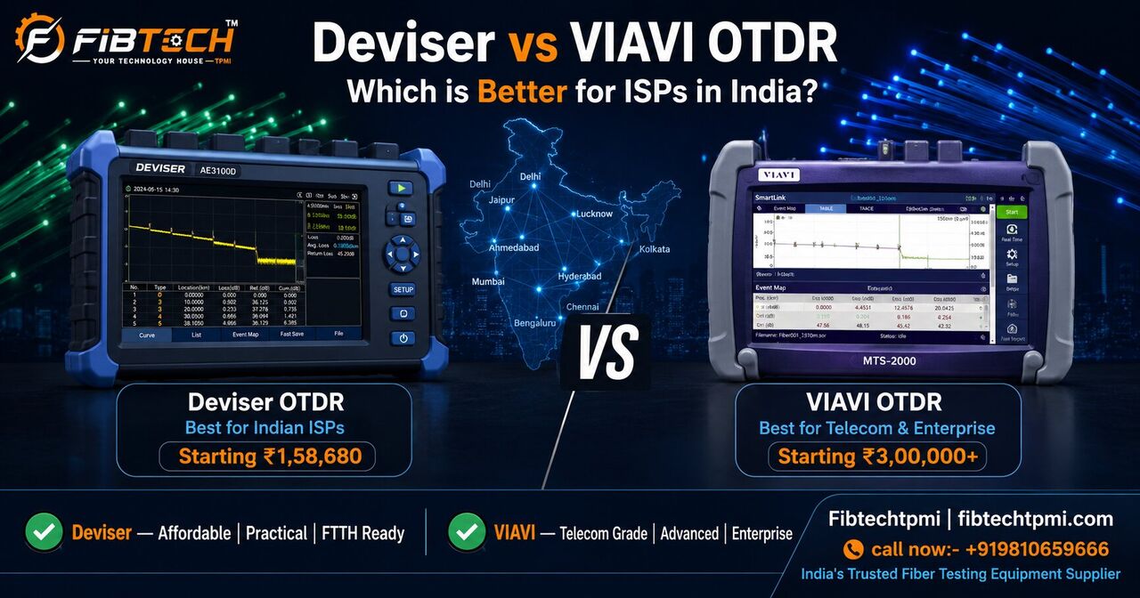 New Delhi, Electronics, INR 120000,  Compare Deviser And VIAVI OTDR Before You Buy