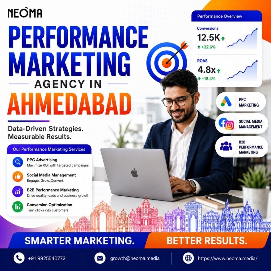 Ahmedabad, Marketing, B2B Performance Marketing Agency In Ahmedabad With PPC Experts