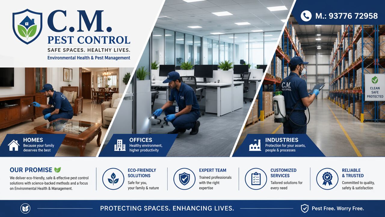 Ahmedabad, Pest Control, Best Pest Control Services In Surat - C M Pest Control
