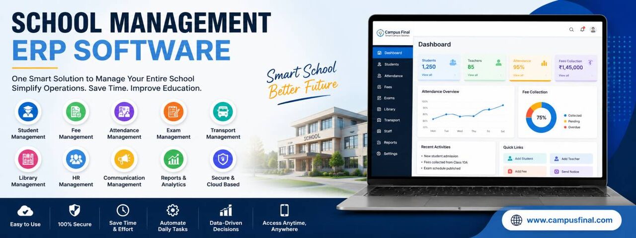 Mumbai, ERP, Best School Erp Management Software