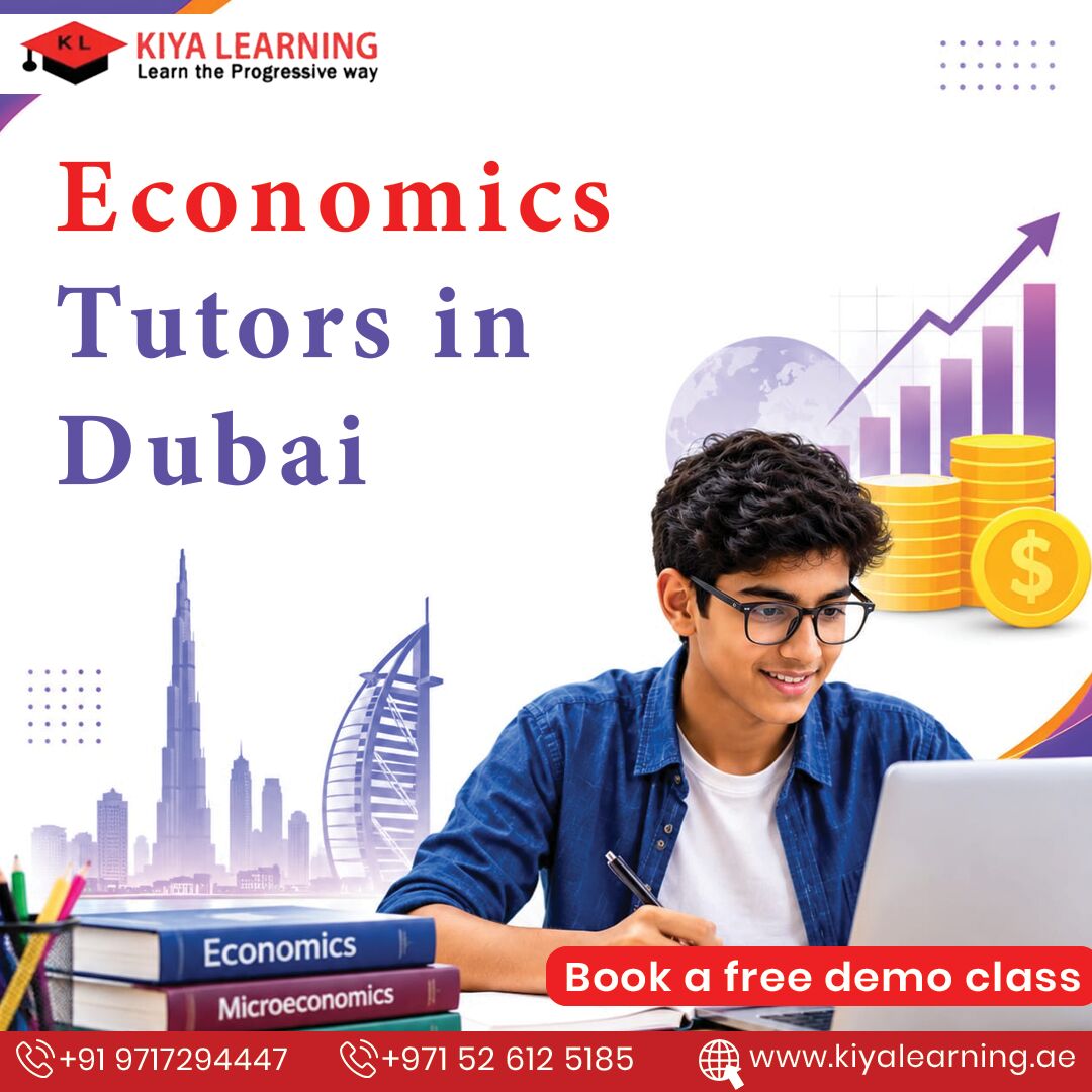 Dubai, Lessons Offered, Economics Tutors In Dubai