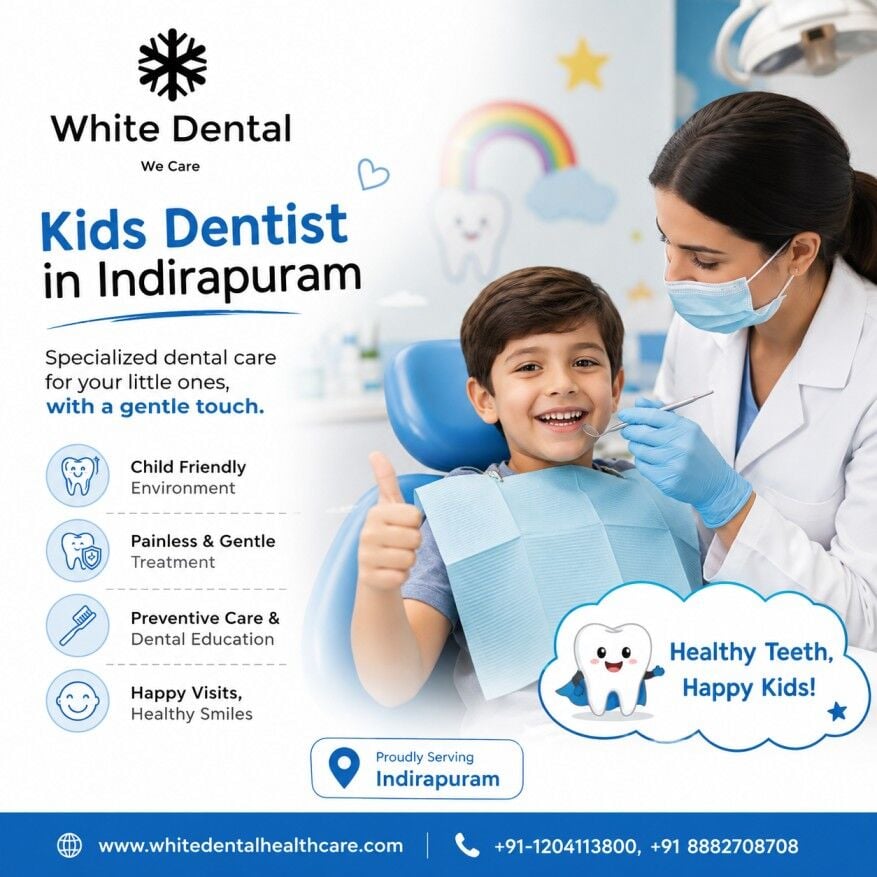 Ghaziabad, Dental, Kids Dentist In Indirapuram For Gentle Pediatric Dental Care